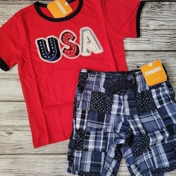 4th of July Outfit Independence Day Patriotic Outfit Gymboree - Picture 4 of 15